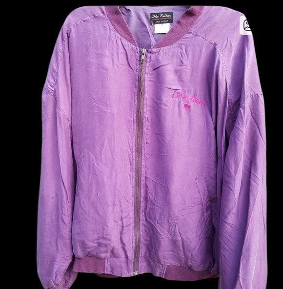 PROMO VINTAGE "LIVING COLOUR" BAND, from Epic, Windbreaker Jacket (XL) - Picture 2 of 5